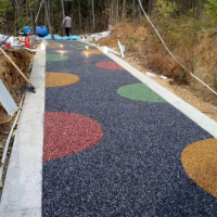 胶粘石路面 生产厂家 腾晟建筑 支持线下验货 可到厂参观