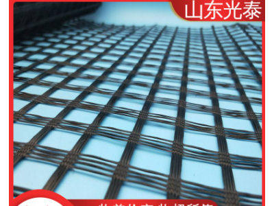 国标 玻璃纤维土工格栅图片 现货发售 新老路搭接处理 光泰建筑